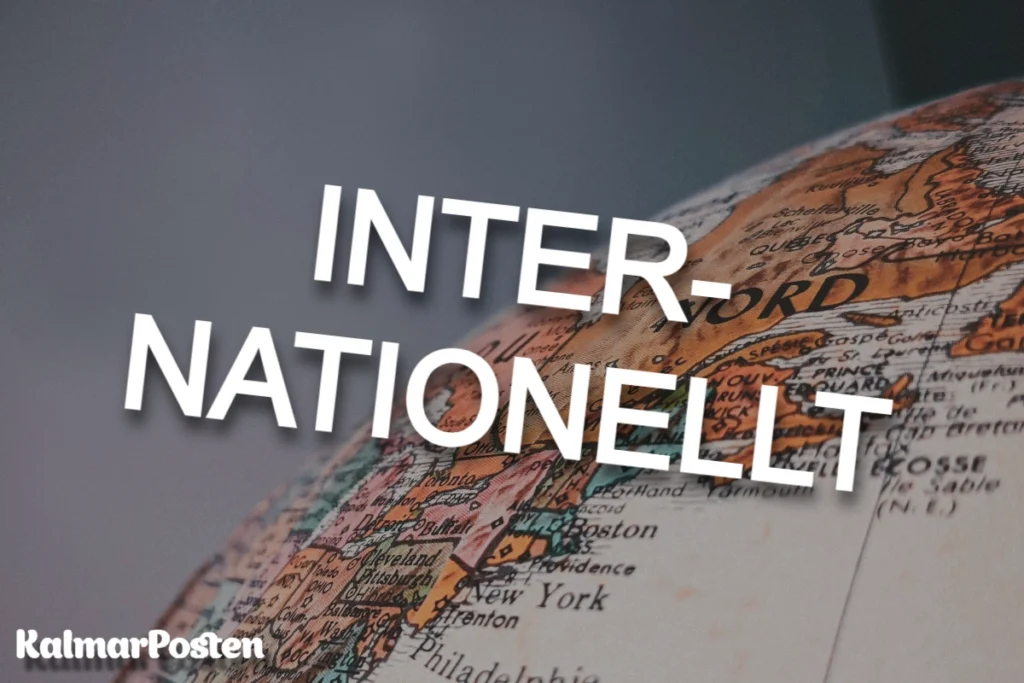 Illustration som representerar kategorin Internationellt i Kalmarposten.