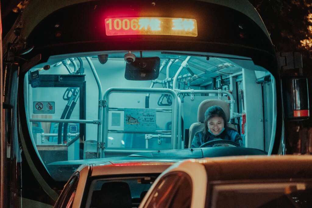 kalmar busschauffor spottades i ansiktet
